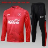 Bambino Felpa Allenamento Napoli 2024/2025 Rosso
