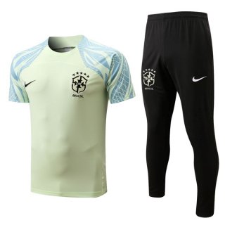 Maglia Brasile Set Completo 2022-2023 Giallo Maglia Brasile Set Completo 2022-2023 Giallo