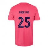 Maglia Real Madrid Seconda NO.25 Rodrygo 2020/2021 Rosa