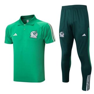 Polo Messico Set Completo 2023/2024 Verde