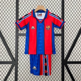 Maglia Barcellona Prima Bambino Retro 1995 1997 Maglia Barcellona Prima Bambino Retro 1995 1997