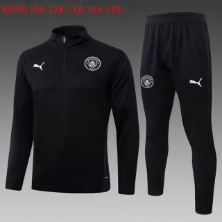 Bambino Felpa Allenamento Manchester City 2026/2027 Nero