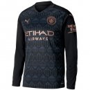 Thailandia Maglia Manchester City Seconda ML 2020/2021 Nero