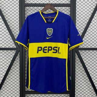 Thailandia Maglia Boca Juniors Homr Retro 2002-2003 Thailandia Maglia Boca Juniors Homr Retro 2002-2003
