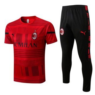 Maglia AC Milan Set Completo 2022-2023 Rosso Maglia AC Milan Set Completo 2022-2023 Rosso