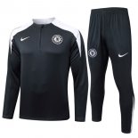 Felpa Allenamento Chelsea 2025/2026 Nero 5