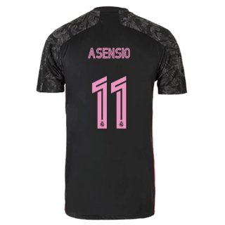 Maglia Real Madrid Terza NO.11 Asensio 2020/2021 Nero