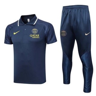 Polo PSG Set Completo 2023/2024 Blu Polo PSG Set Completo 2023/2024 Blu