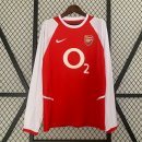 Thailandia Maglia Arsenal Prima ML Retro 2002 2004