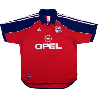 Thailandia Maglia Bayern Monaco Prima Retro 1999 2001 Rosso Thailandia Maglia Bayern Monaco Prima Retro 1999 2001 Rosso