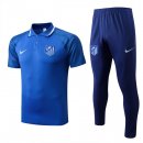 Polo Atletico Madrid Set Completo 2022-2023 Blu