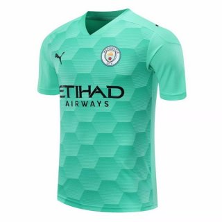 Thailandia Maglia Manchester City Seconda Portiere 2020/2021 Verde