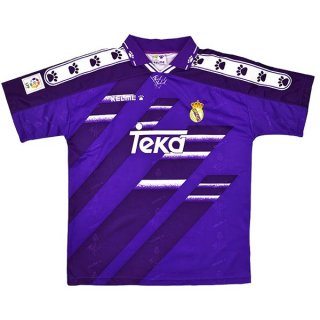 Thailandia Maglia Real Madrid Seconda Retro 1994 1996 Porpora Thailandia Maglia Real Madrid Seconda Retro 1994 1996 Porpora