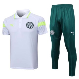 Polo Palmeiras Set Completo 2023/2024 Bianco Verde Polo Palmeiras Set Completo 2023/2024 Bianco Verde