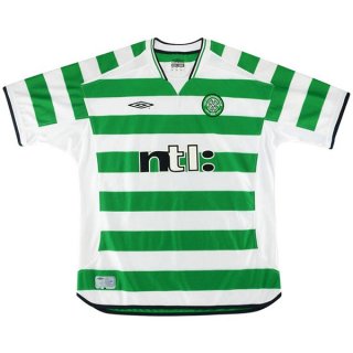 Thailandia Maglia Celtic Prima Retro 2001 2003 Verde Thailandia Maglia Celtic Prima Retro 2001 2003 Verde