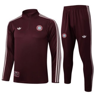Felpa Allenamento Bayern Monaco 2025/2026 Rosso 5 Felpa Allenamento Bayern Monaco 2025/2026 Rosso 5