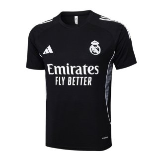 Maglia Formazione Real Madrid 2025/2026 Nero 3 Maglia Formazione Real Madrid 2025/2026 Nero 3
