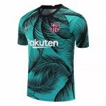 Maglia Formazione Barcellona 2020/2021 Verde Nero