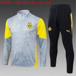 Bambino Felpa Allenamento Borussia Dortmund 2026/2027 Grigio Bambino Felpa Allenamento Borussia Dortmund 2026/2027 Grigio