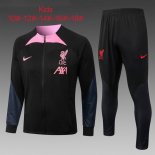 Bambino Giacca Liverpool 2023 Nero Rosa