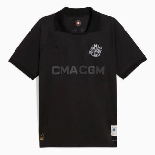 Thailandia Maglia Marseille 125th Anniversary Nero