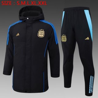 Piumino Argentina Set Completo 2024/2025 Nero 3 Piumino Argentina Set Completo 2024/2025 Nero 3