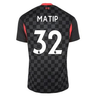 Maglia Liverpool NO.32 Matip Terza 2020/2021 Nero