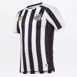 Thailandia Maglia Santos Seconda 2021/2022 Nero Bianco