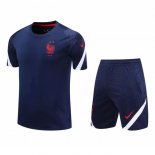 Maglia Formazione Francia Set Completo 2020 Blu Navy