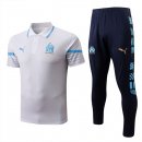 Polo Marseille Set Completo 2022-2023 Bianco