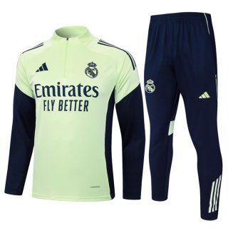 Felpa Allenamento Real Madrid 2025/2026 Verde 6 Felpa Allenamento Real Madrid 2025/2026 Verde 6