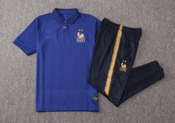 Polo Francia Set Completo 100th Blu Oro