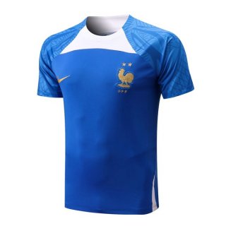 Maglia Formazione Francia 2022-2023 Blu