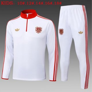 Bambino Felpa Allenamento Bayern Monaco 125th 2025/2026 Bianco 5 Bambino Felpa Allenamento Bayern Monaco 125th 2025/2026 Bianco 5