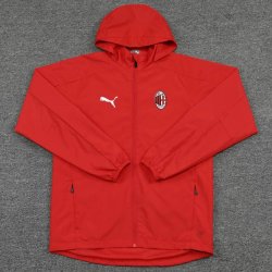 Giacca a vento AC Milan Set Completo 2021/2022 Rosso Nero