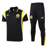 Polo Borussia Dortmund Set Completo 2024 Nero Polo Borussia Dortmund Set Completo 2024 Nero