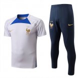 Maglia Francia Set Completo 2022-2023 Bianco