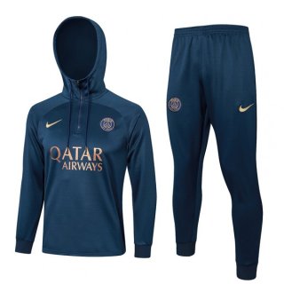 Felpa Cappuccio PSG 2024 Blu Felpa Cappuccio PSG 2024 Blu