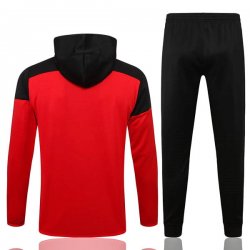 Felpa Cappuccio Set Completo Arsenal 2022/2023 Rosso