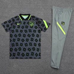 Polo Atletico Madrid Set Completo 2020/2021 Nero Grigio