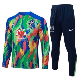 Felpa Allenamento Brasile 2026/2027 Verde