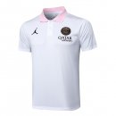 Polo PSG 2025/2026 Bianco Rosa