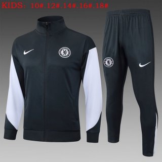 Bambino Giacca Chelsea 2025/2026 Grigio 5 Bambino Giacca Chelsea 2025/2026 Grigio 5