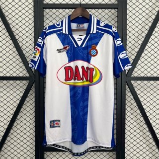 Thailandia Maglia Espanyol Prima Retro 1999-2000 Thailandia Maglia Espanyol Prima Retro 1999-2000