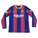 Thailandia Maglia Barcellona Prima ML 2020/2021 Rosso Blu