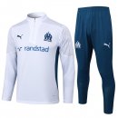 Felpa Allenamento Marseille 2024/2025 Bianco
