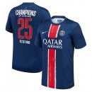 Thailandia Maglia Paris Saint Germain Prima Champions of Europe 2025
