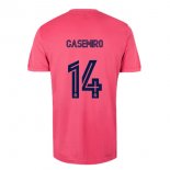 Maglia Real Madrid Seconda NO.14 Casemiro 2020/2021 Rosa