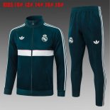Bambino Giacca Real Madrid 2026/2027 Verde 3