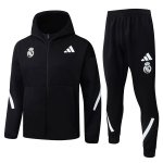 Giacca Cappuccio Real Madrid 2026/2027 Nero